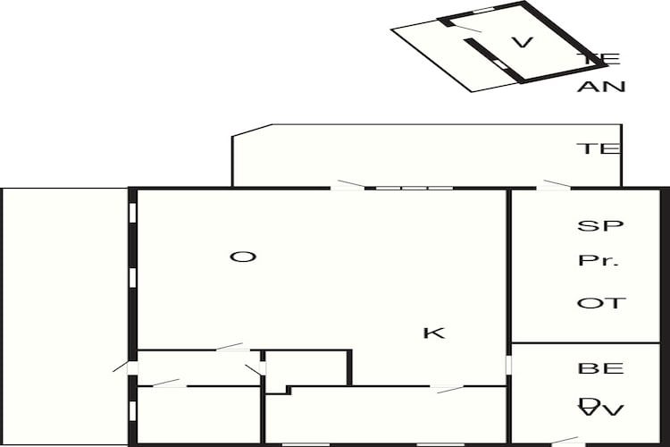 5 Personen Ferienhaus in Thyholm-By Traum-Grundriss