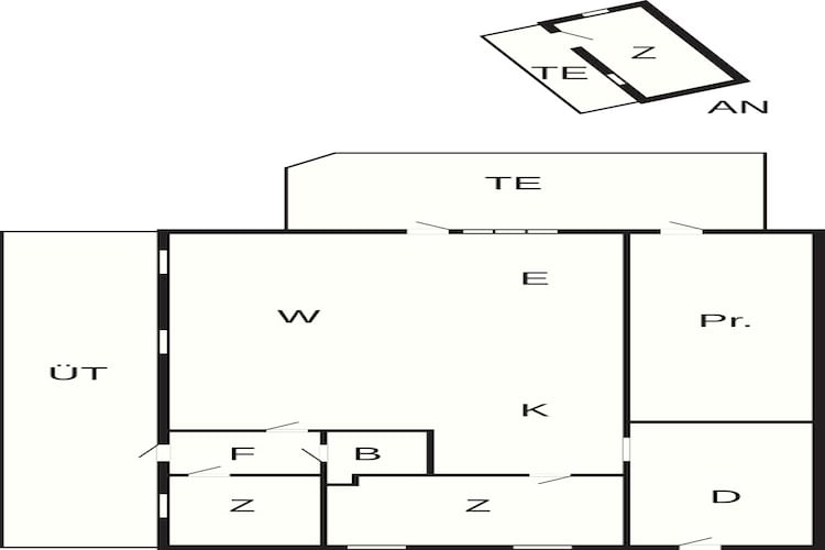5 persoons vakantie huis in Thyholm-By Traum-Plattegrond