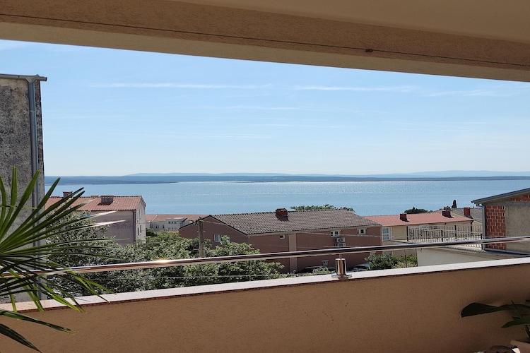 Apartment Ana with a partial sea view - Two Bedroom Apartment with Balcony and a Partial Sea View-Vue