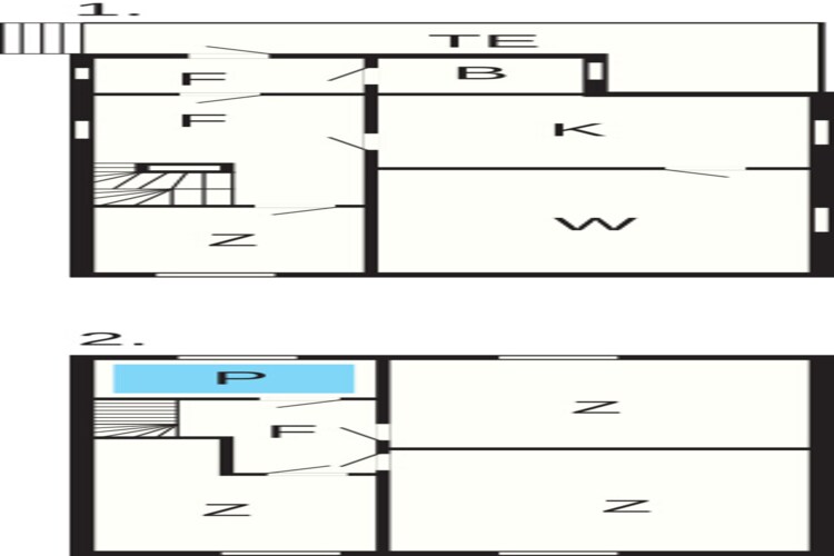 6 persoons vakantie huis in Sandhornøy-Plattegrond