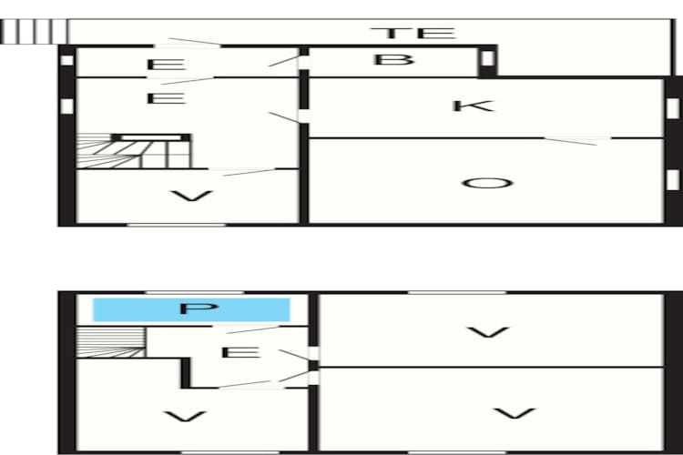 6 person holiday home in Sandhornøy - Floor plan