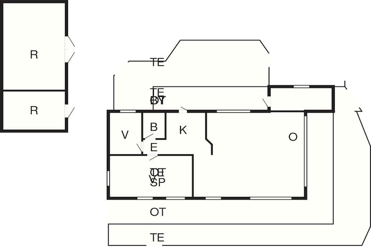 5 Personen Ferienhaus in Føllenslev-By Traum-Grundriss