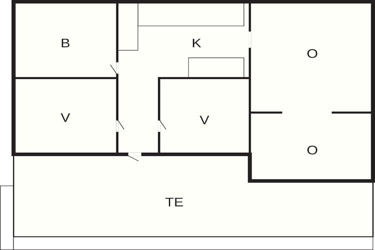 4 persoons vakantie huis in Juelsminde-Plattegrond