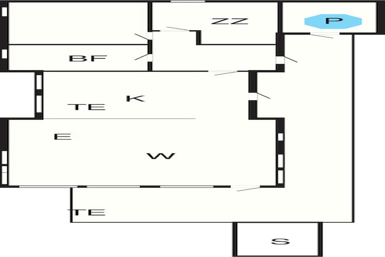 5 star holiday home in stokmarknes-Floor plan