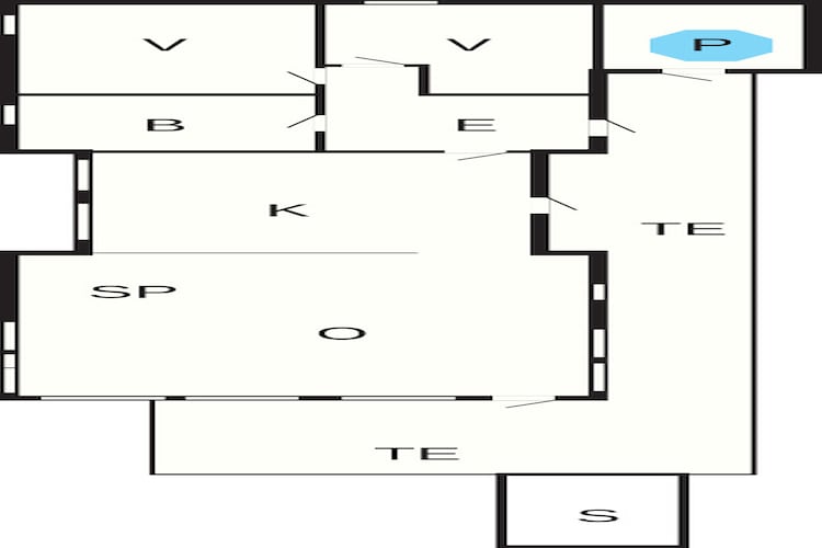 5 sterren vakantie huis in stokmarknes-Plattegrond
