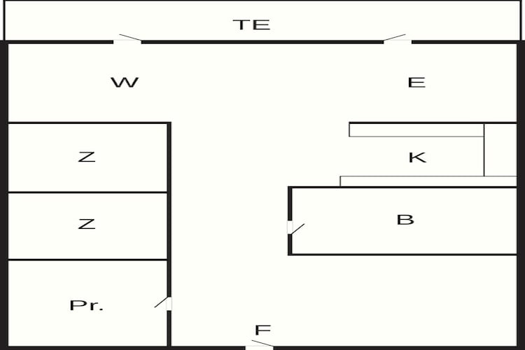 4 persoons vakantie huis in Fjerritslev-By Traum-Plattegrond