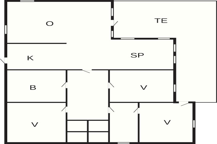 6 persoons vakantie huis in Brenderup Fyn-By Traum-Plattegrond