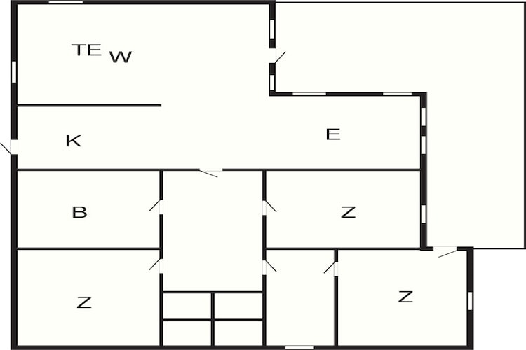 6 persoons vakantie huis in Brenderup Fyn-By Traum - Plattegrond