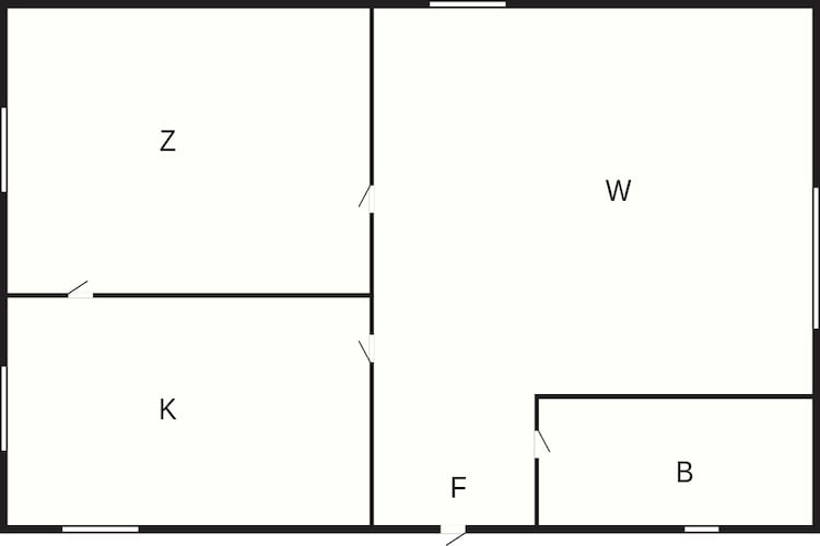 4 persoons vakantie huis in HALLSTAVIK-Plattegrond