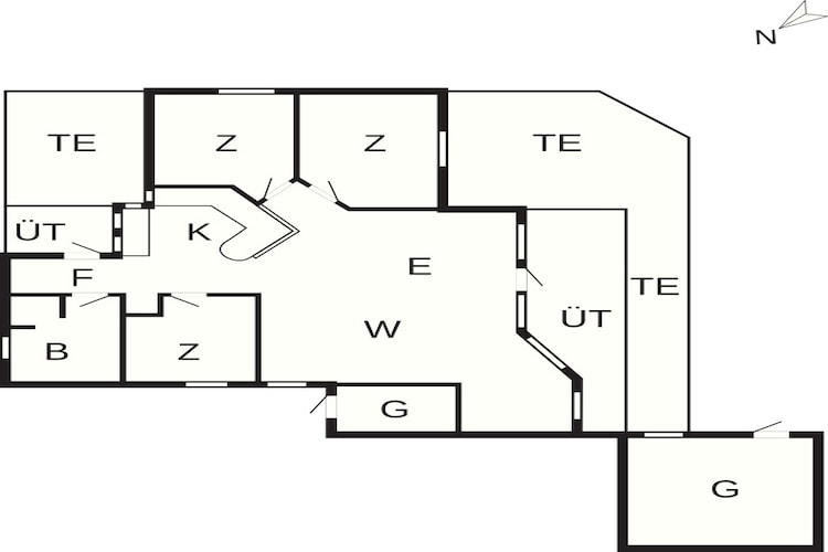 6 persoons vakantie huis in Otterup-By Traum-Plattegrond