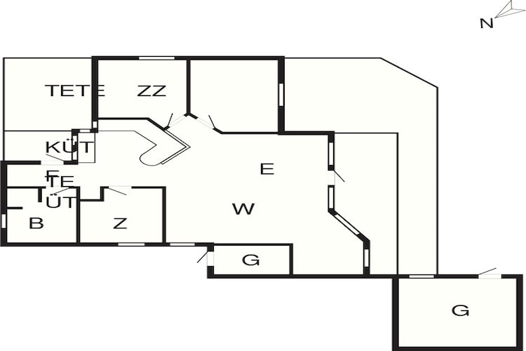 6 persoons vakantie huis in Otterup-By Traum - Plattegrond