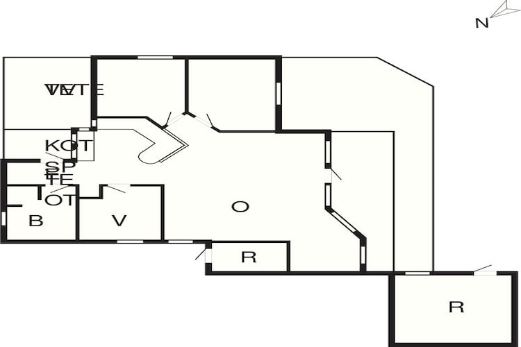 6 persoons vakantie huis in Otterup-By Traum - Plattegrond