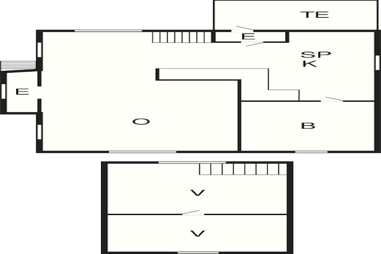 4 Personen Ferienhaus in ASARUM-Grundriss