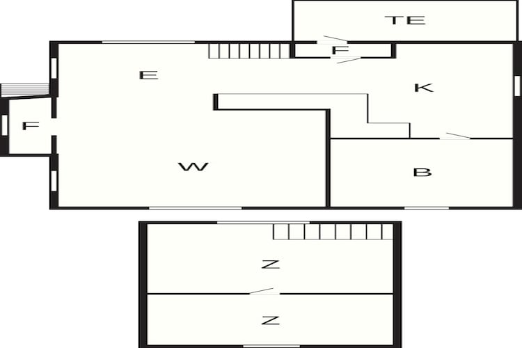 4 persoons vakantie huis in ASARUM-Plattegrond