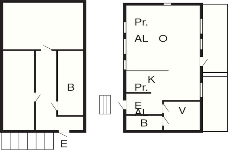 Maison de vacances pour 4 a STILLINGSÖN-Plan d'étage