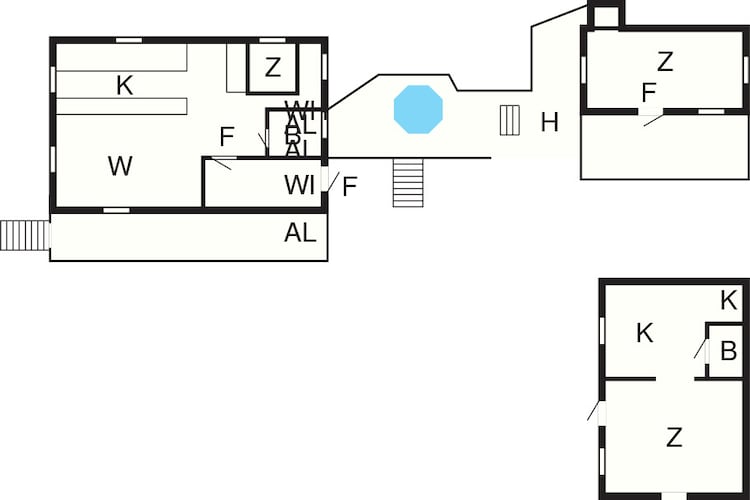 Maison de vacances pour 9 a HUDDINGE-Plan d'étage