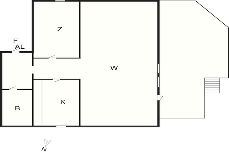 5 Personen Ferienhaus in STRÖMSTAD-Grundriss