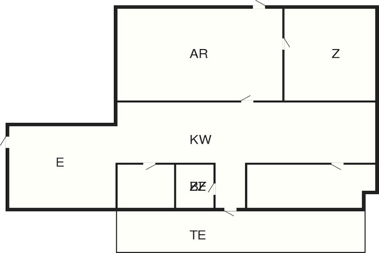 4 star holiday home in Gedsted-By Traum-Floor plan