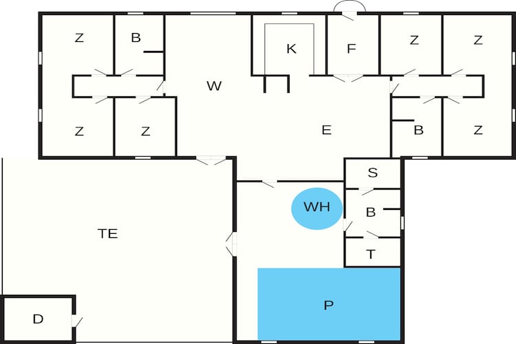 Luxury Retreat with Pool - By Traum Ferienwohnungen-Floor plan