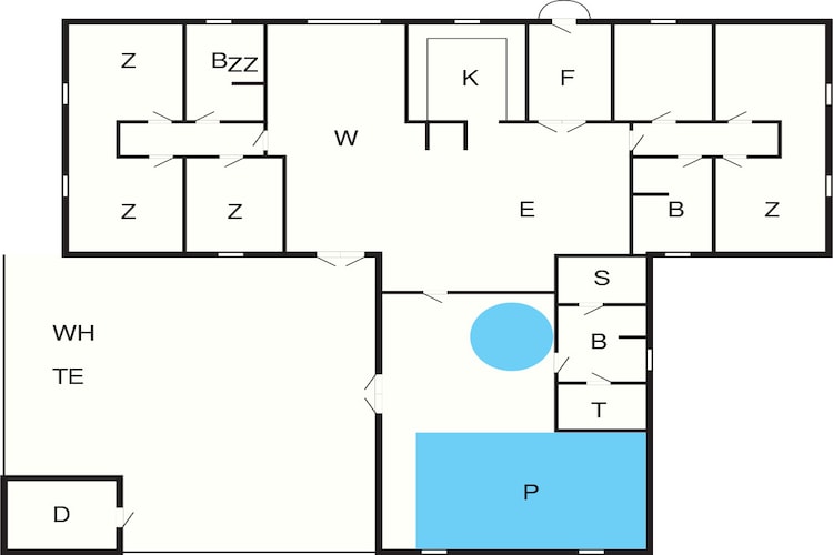 Retraite de luxe avec piscine -- By Traum Ferienwohnungen - Plan