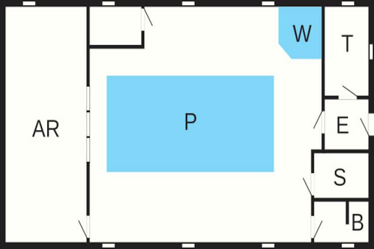 Luxe zwembadhuis retraite -- By Traum Ferienwohnungen-Plattegrond