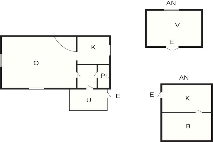 4 persoons vakantie huis in KOLMÅRDEN-Plattegrond