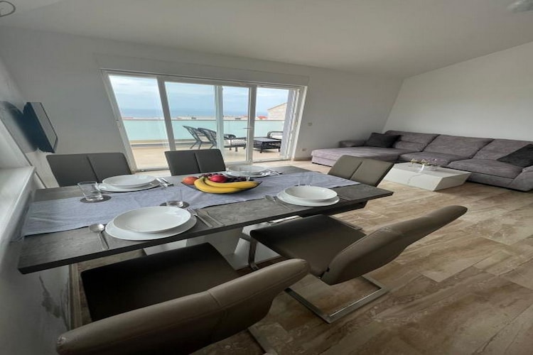 Villa Marija - Two Bedroom Apartment with Sea View(4)-Buitenlucht
