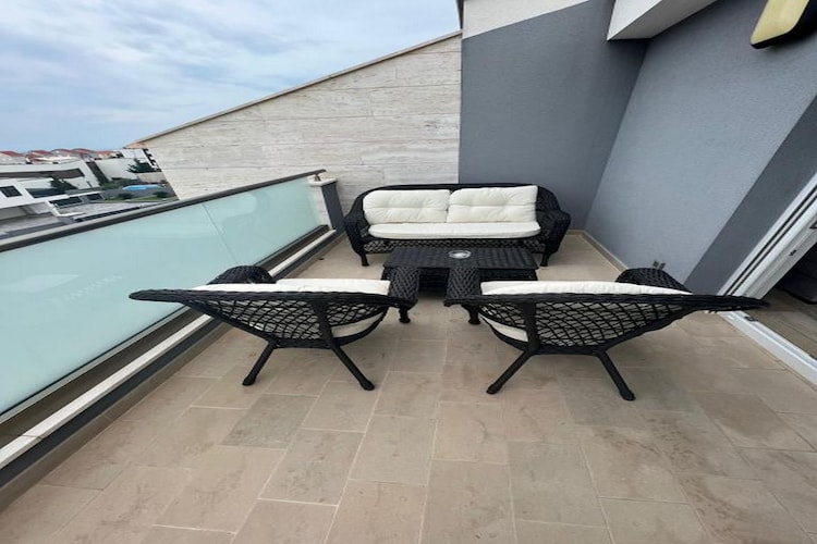 Villa Marija - Two Bedroom Apartment with Sea View(4)-Buitenlucht