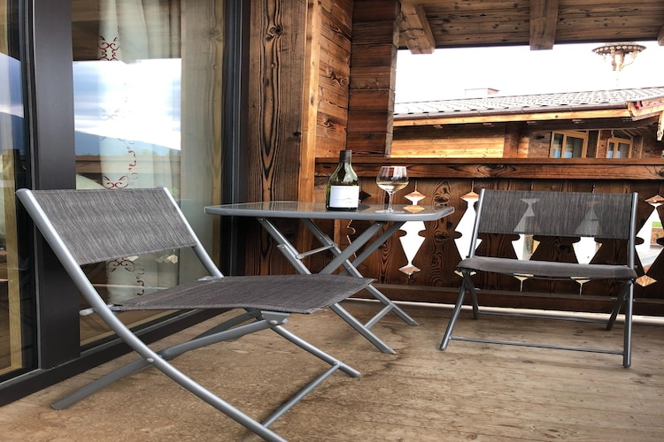 Nationalpark Chalet Rötspitze-Terrasbalkon
