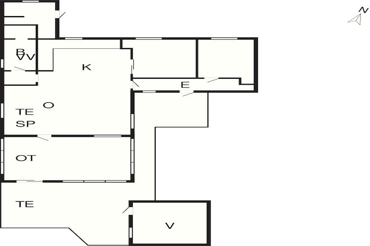 7 person holiday home in Sæby-By Traum-Floor plan
