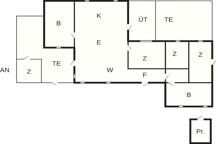 8 persoons vakantie huis in Hurup Thy-By Traum - Plattegrond