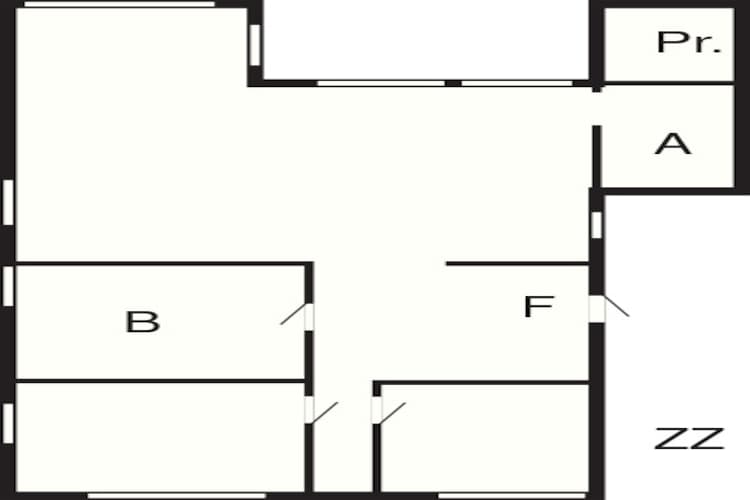 4 star holiday home in Hadsund-By Traum-Floor plan