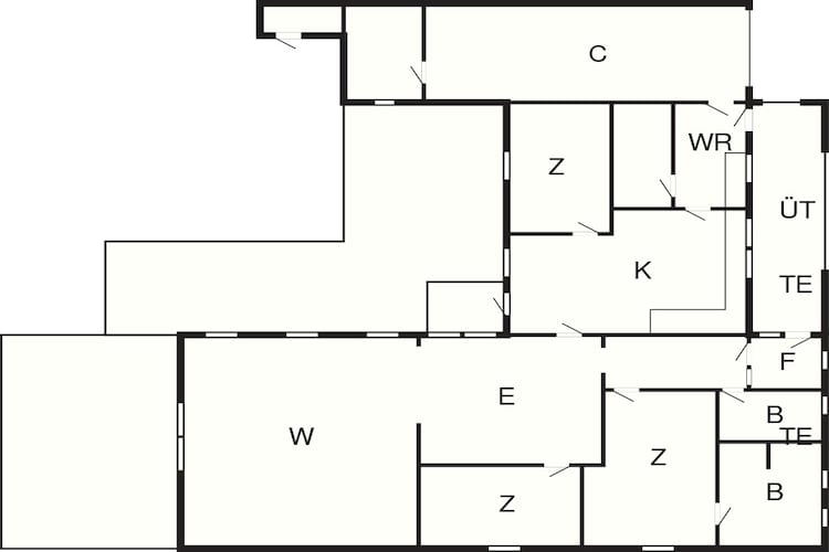 4 star holiday home in Blokhus-By Traum-Floor plan