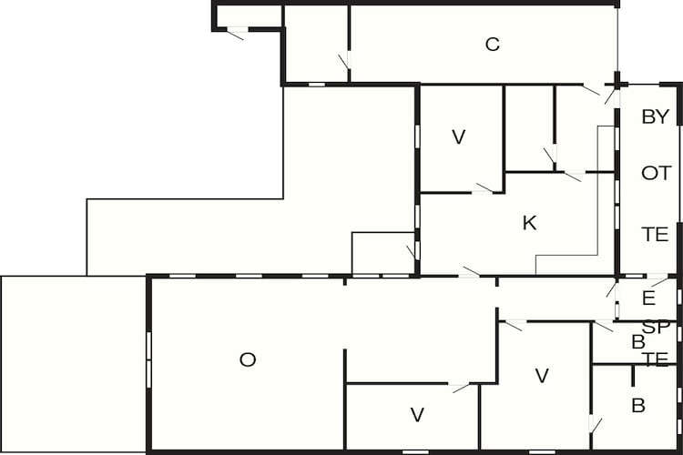 4 star holiday home in Blokhus-By Traum-Floor plan