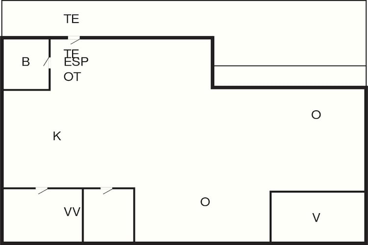 6 persoons vakantie huis in Blokhus-By Traum - Plattegrond