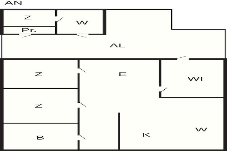 Prachtig vakantiehuis vlakbij zee-By Traum-Plattegrond