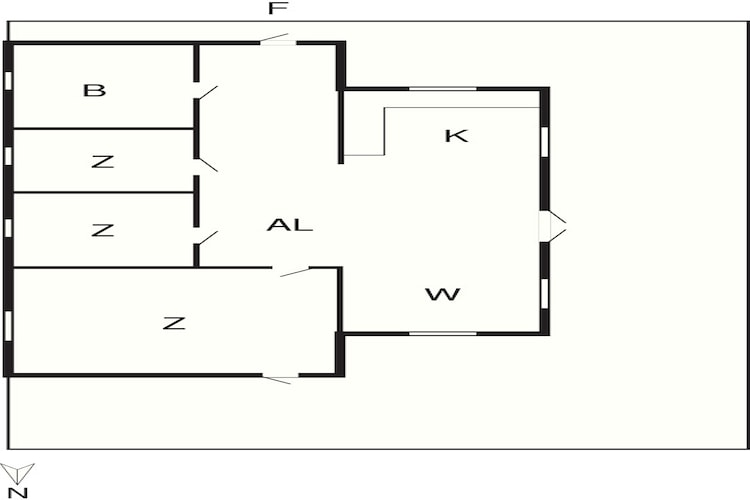 5 Sterne Ferienhaus in BRASTAD-Grundriss