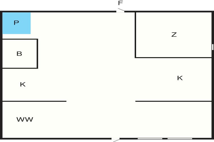 4 person holiday home in DALS ROSTOCK-Floor plan