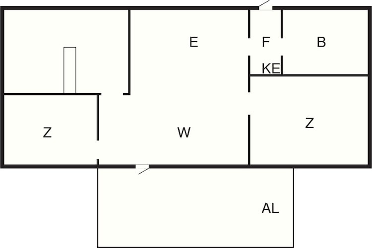 Maison de vacances pour 5 a FALKENBERG-Plan d'étage
