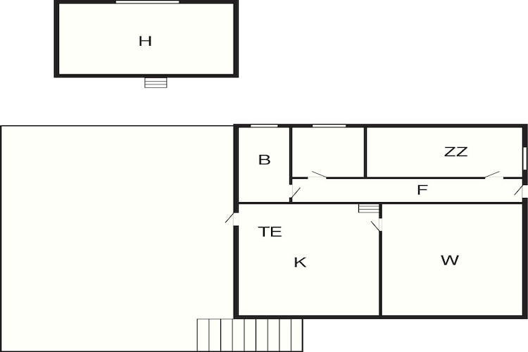 6 Personen Ferienhaus in Grimo-Grundriss