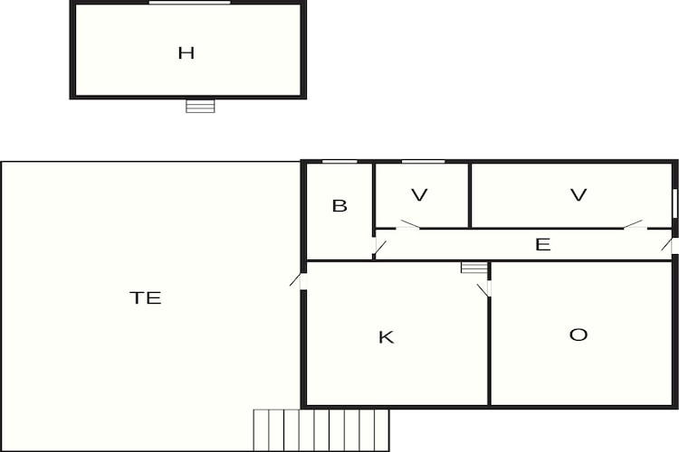 6 persoons vakantie huis in Grimo-Plattegrond