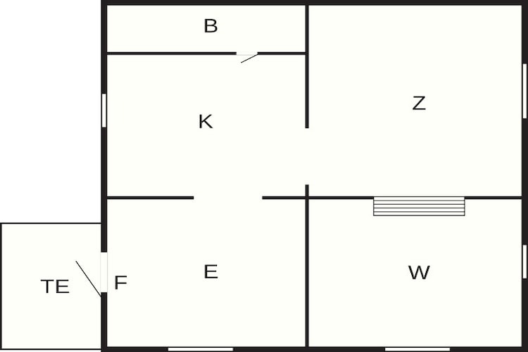 2 person holiday home in NORRKÖPING-Floor plan