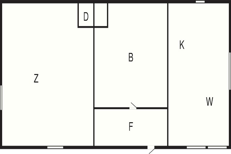 6 person holiday home in FURUDAL-Floor plan