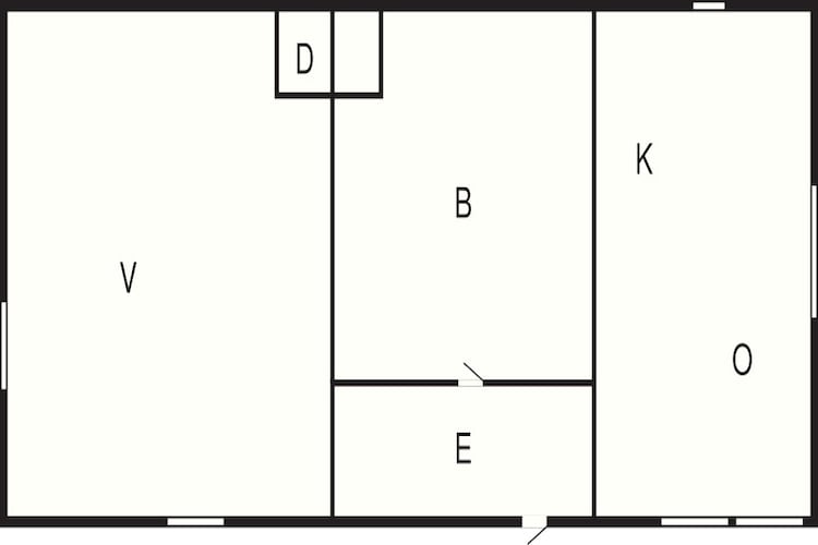 6 persoons vakantie huis in FURUDAL-Plattegrond