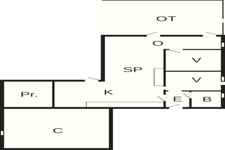 5 person holiday home in Frederiksværk-By Traum-Floor plan