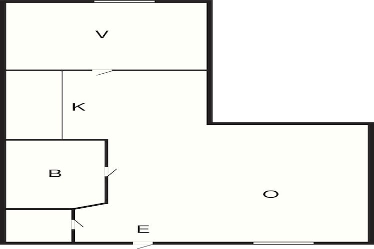 4 person holiday home in Nösund-Floor plan