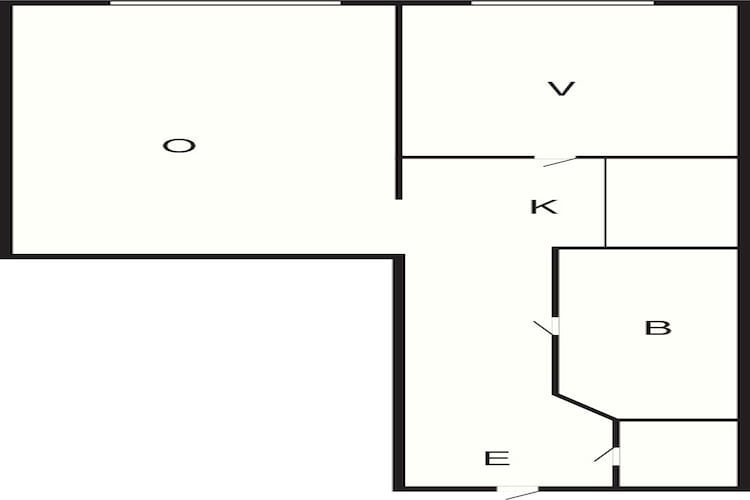 4 person holiday home in Nösund-Floor plan