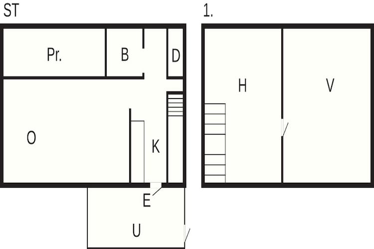4 etoiles maison de vacances a Osby-Plan