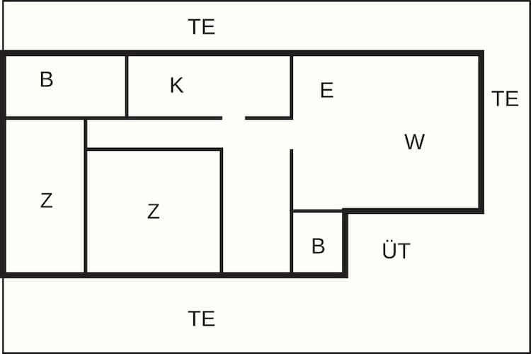 Maison de vacances pour 7 a Ebeltoft-By Traum - Plan