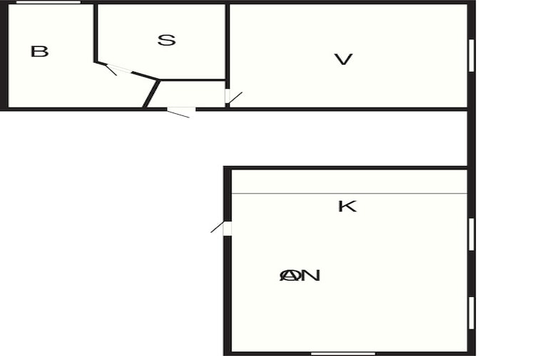 4 star holiday home in LJUSTERÖ-Floor plan